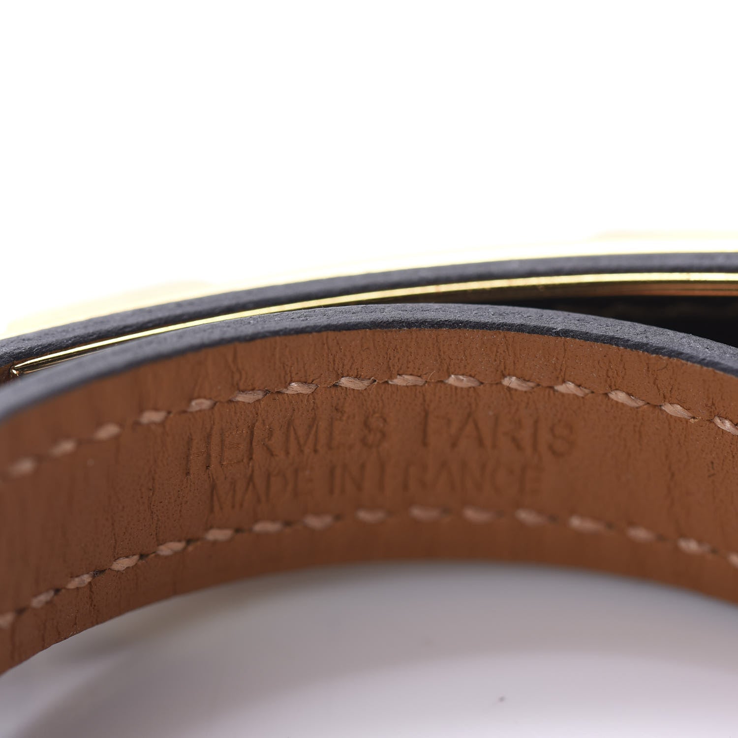 Hermes Box Rivale Double Tour Bracelet T2 Black 4 of 6