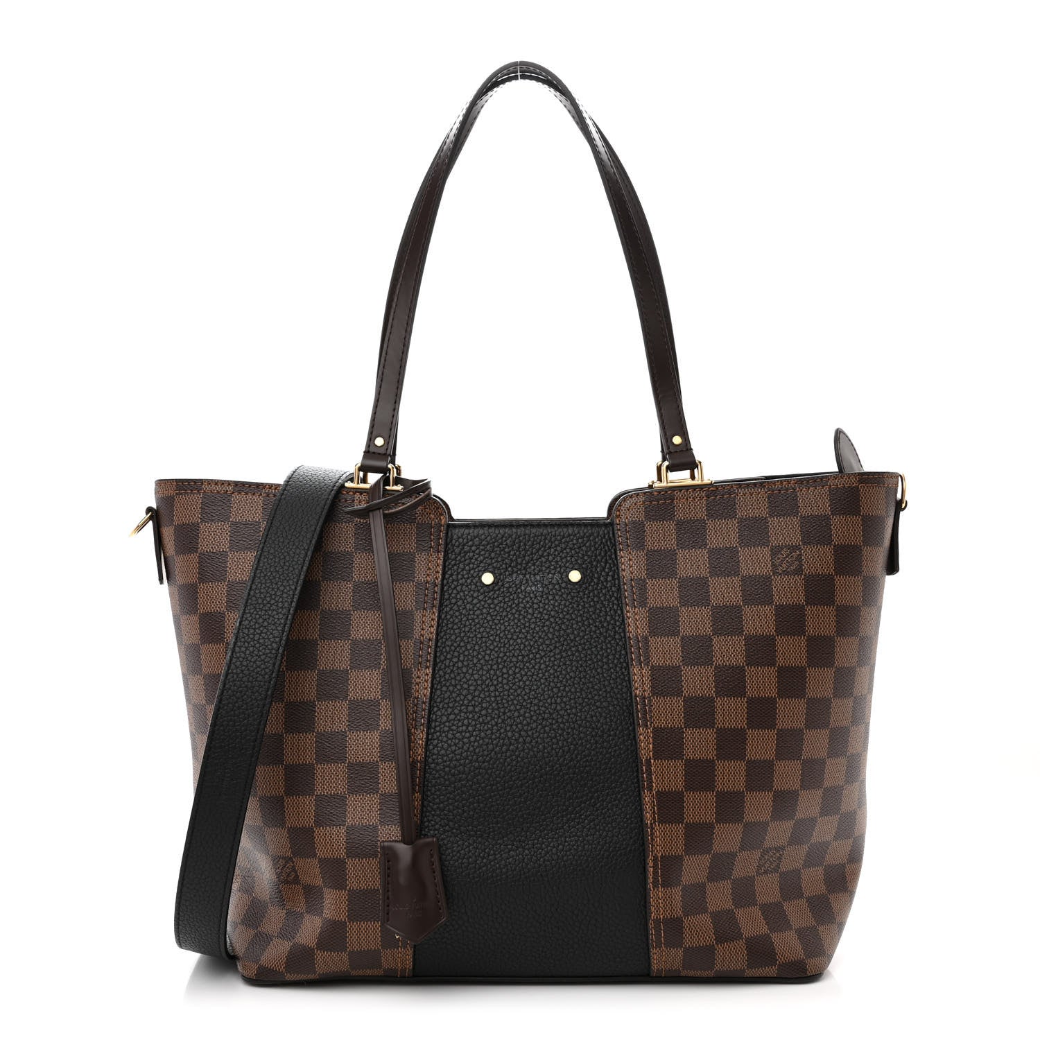 Louis Vuitton Damier Ebene Jersey Black 1 of 9