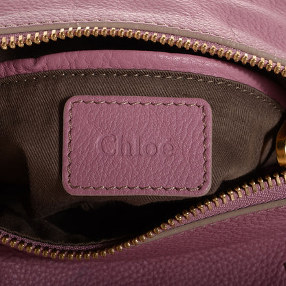 Chloe Calfskin Medium Marcie Hobo Velvet Mauve 9 of 12