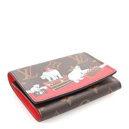 Louis Vuitton Monogram 2017 Christmas Animation Victorine Wallet 4 of 6