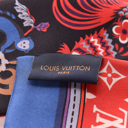 Louis Vuitton Silk Monogram Superstition Bandeau Black 3 of 3