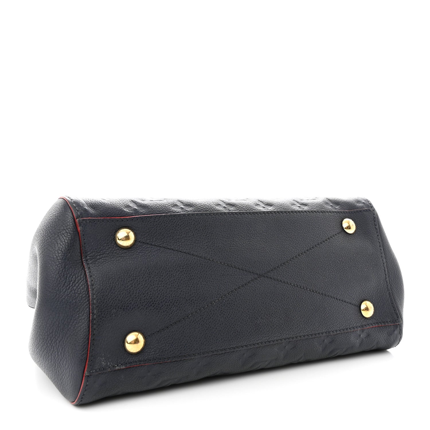 Louis Vuitton Empreinte Montaigne MM Marine Rouge 4 of 13