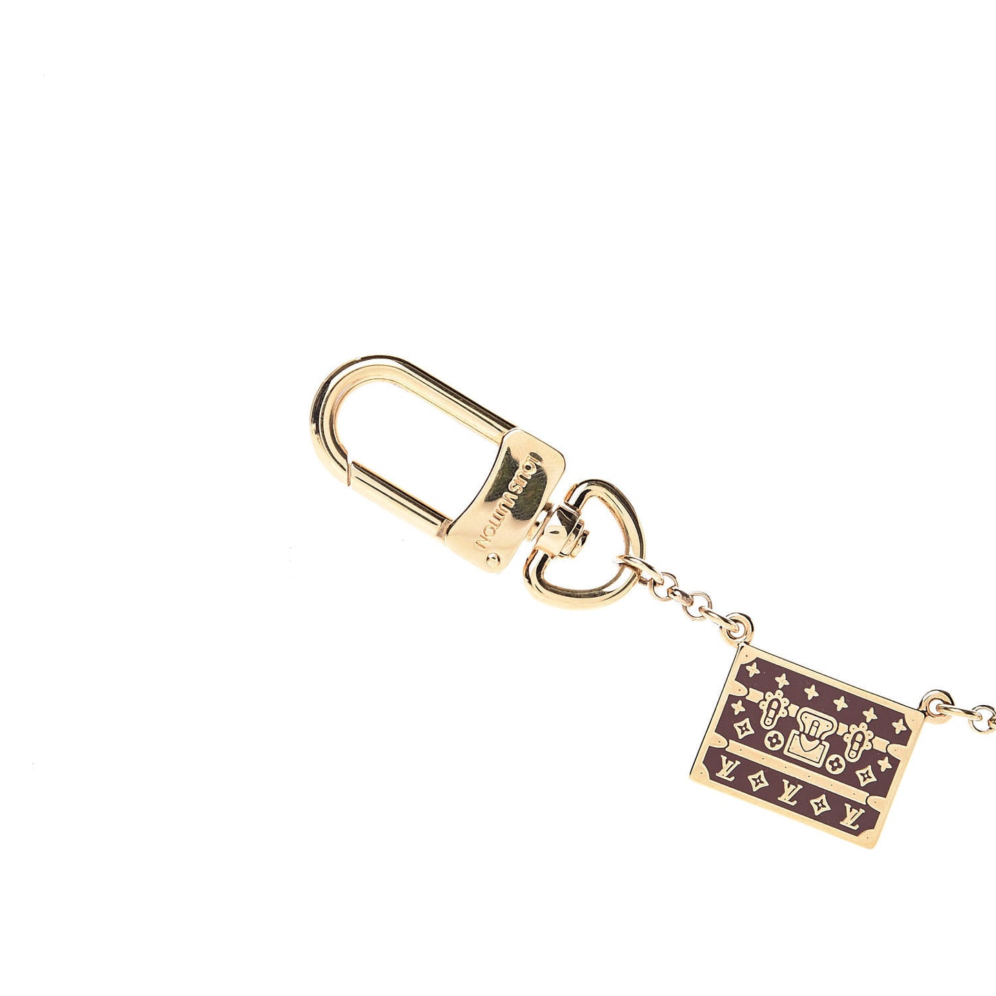 Porte Cles Malle Chaine Keychain