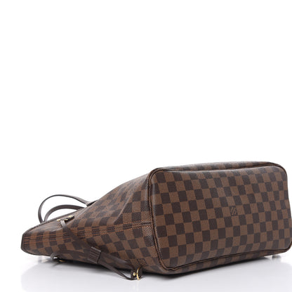 Louis Vuitton Damier Ebene Neo Neverfull MM Rose Ballerine 4 of 10