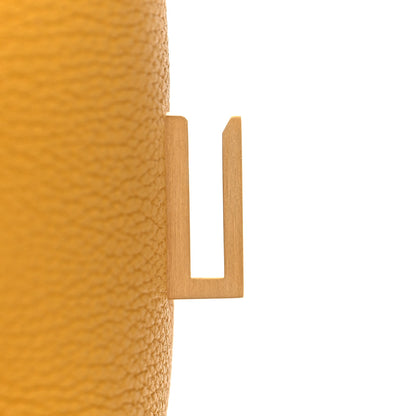 Hermes Togo Bi Color Horseshoe Birkin 35 Jaune Ambre Gold 23 of 34