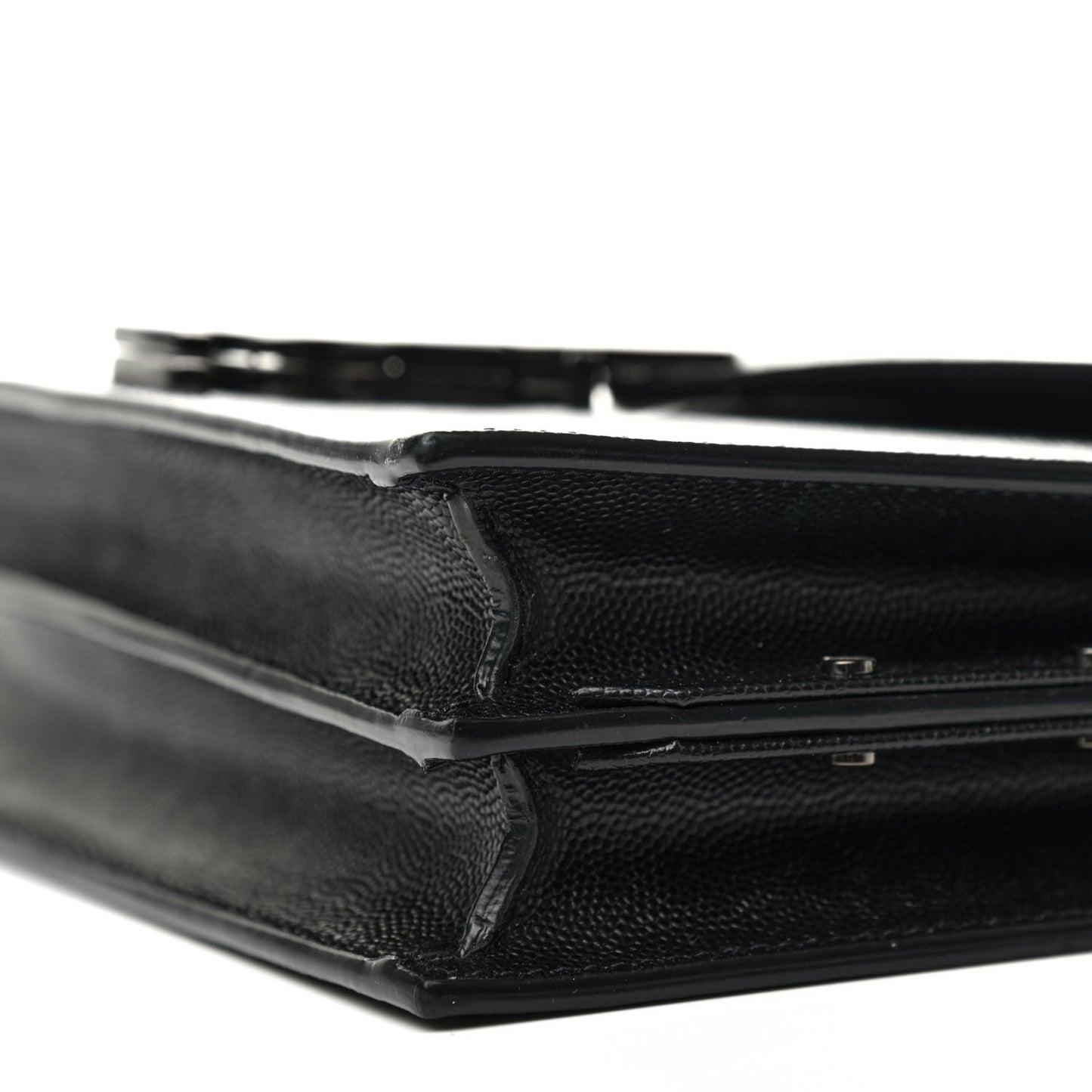 Grain De Poudre Monogram Cassandra Clasp Bag Black Rouge Legion
