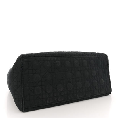 Christian Dior Nylon Cannage Medium Lady Dior Black 4 of 10