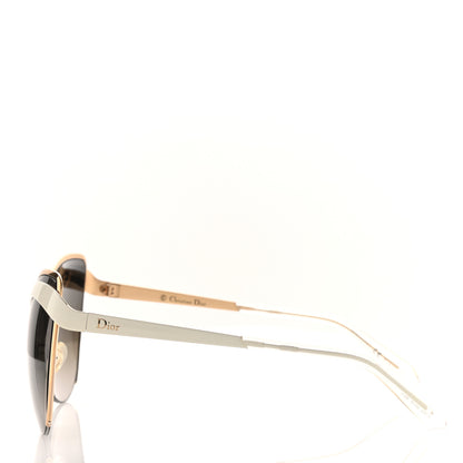 Christian Dior Metal Butterfly Sunglasses White 3 of 8