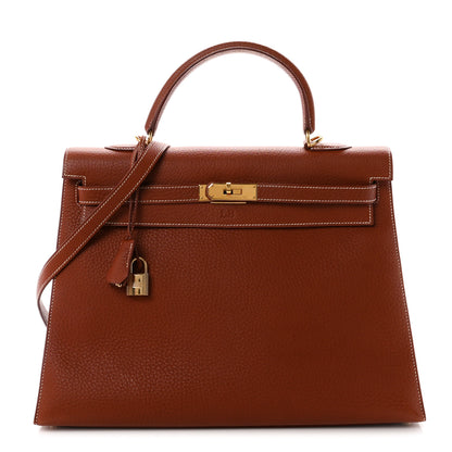 Hermes Ardennes Kelly Sellier 35 Noisette 1 of 10