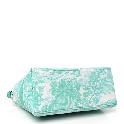 Christian Dior Technical Fabric Toile De Jouy DiorTravel Nomad Pouch Vert Multicolor 4 of 10