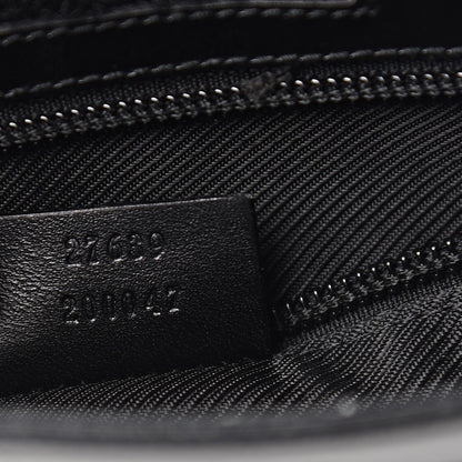 Gucci GG Monogram Messenger Crossbody Bag Black 7 of 11