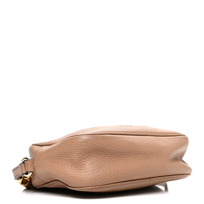 Gucci Pebbled Calfskin Small Soho Disco Bag Rose Beige 4 of 10