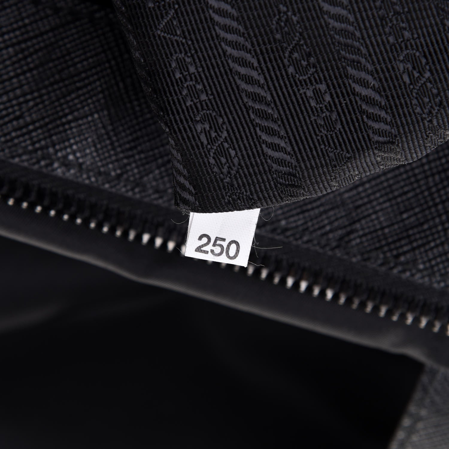 Prada X JAMES JEAN Tessuto Nylon Patch Shopping Tote Black 7 of 10