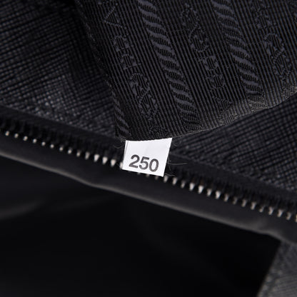 Prada X JAMES JEAN Tessuto Nylon Patch Shopping Tote Black 7 of 10