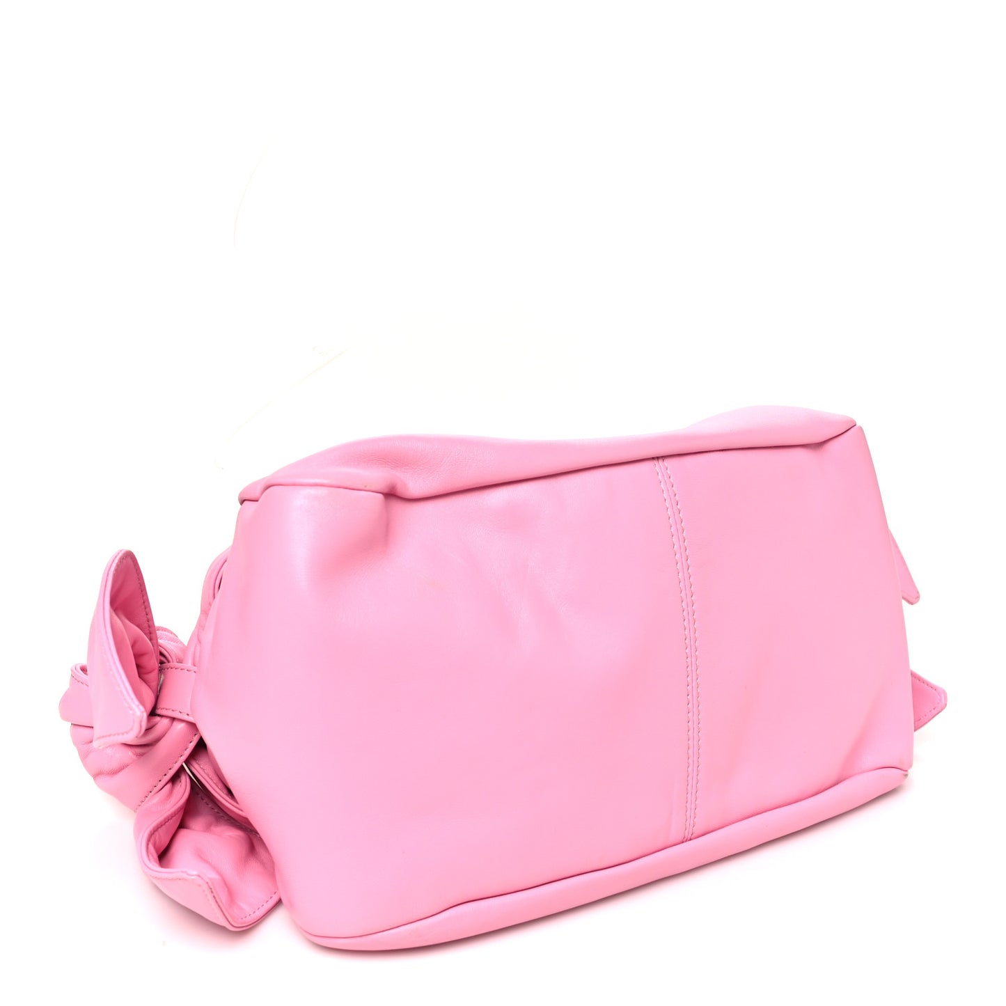 Nappa Medusa Chain Shoulder Bag Pink