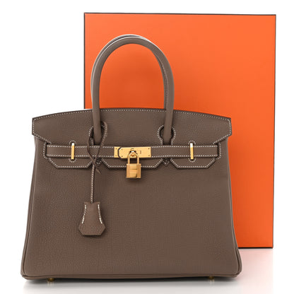 Hermes Togo Birkin 30 Etoupe 13 of 13