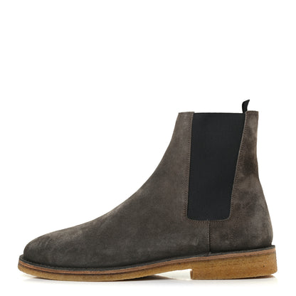 Saint Laurent Suede Mens Nevada Chelsea Boots 45 Bronze 1 of 7
