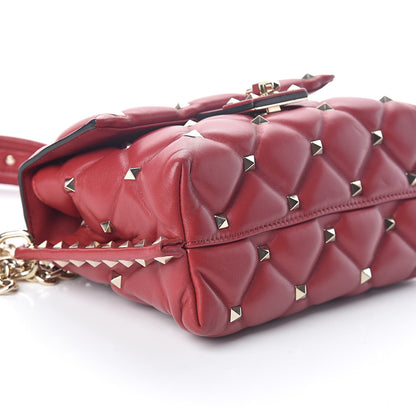 Valentino Garavani Nappa Candystud Crossbody Red 7 of 8