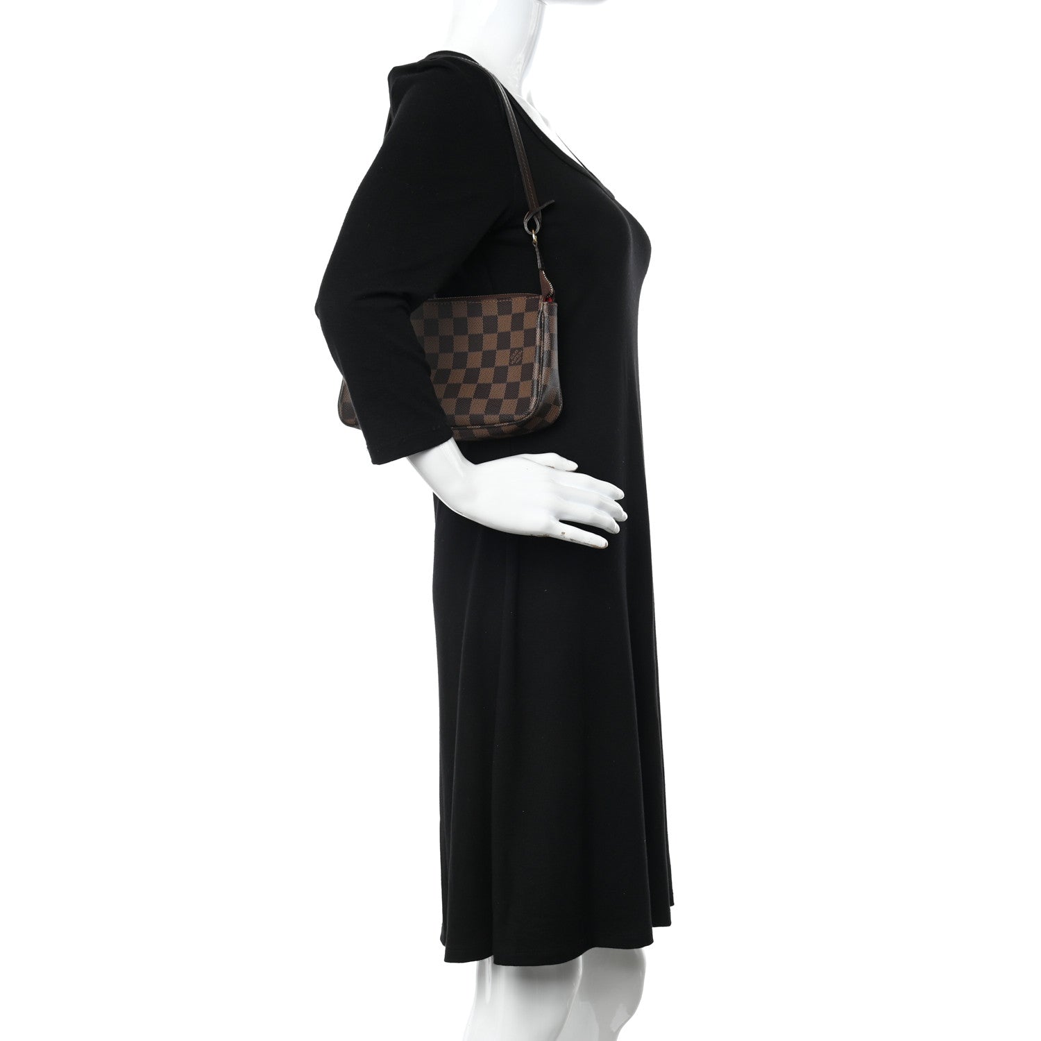 Louis Vuitton Damier Ebene Pochette Accessories NM 2 of 12