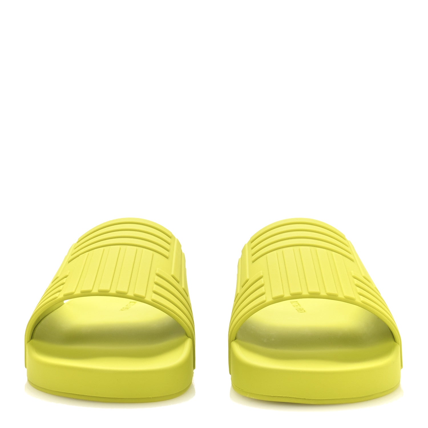 Bottega Veneta Rubber The Slider Sandals 41 Kiwi 3 of 7