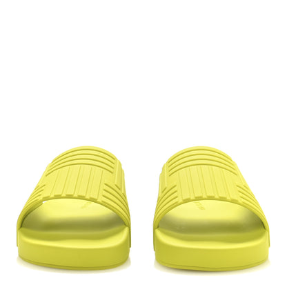 Bottega Veneta Rubber The Slider Sandals 41 Kiwi 3 of 7