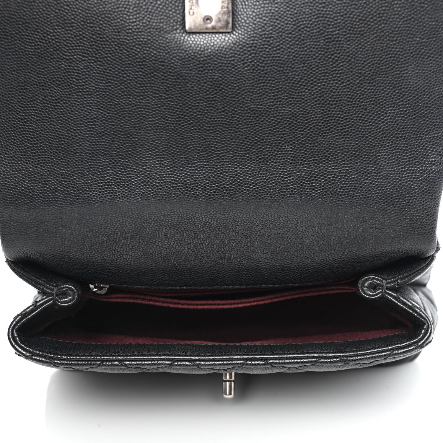 Chanel Caviar Quilted Mini Coco Handle Flap Black 4 of 4