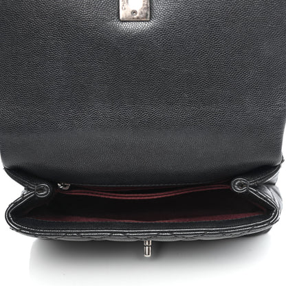 Chanel Caviar Quilted Mini Coco Handle Flap Black 4 of 4