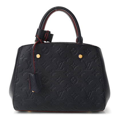 Louis Vuitton Empreinte Montaigne BB Marine Rouge 1 of 9