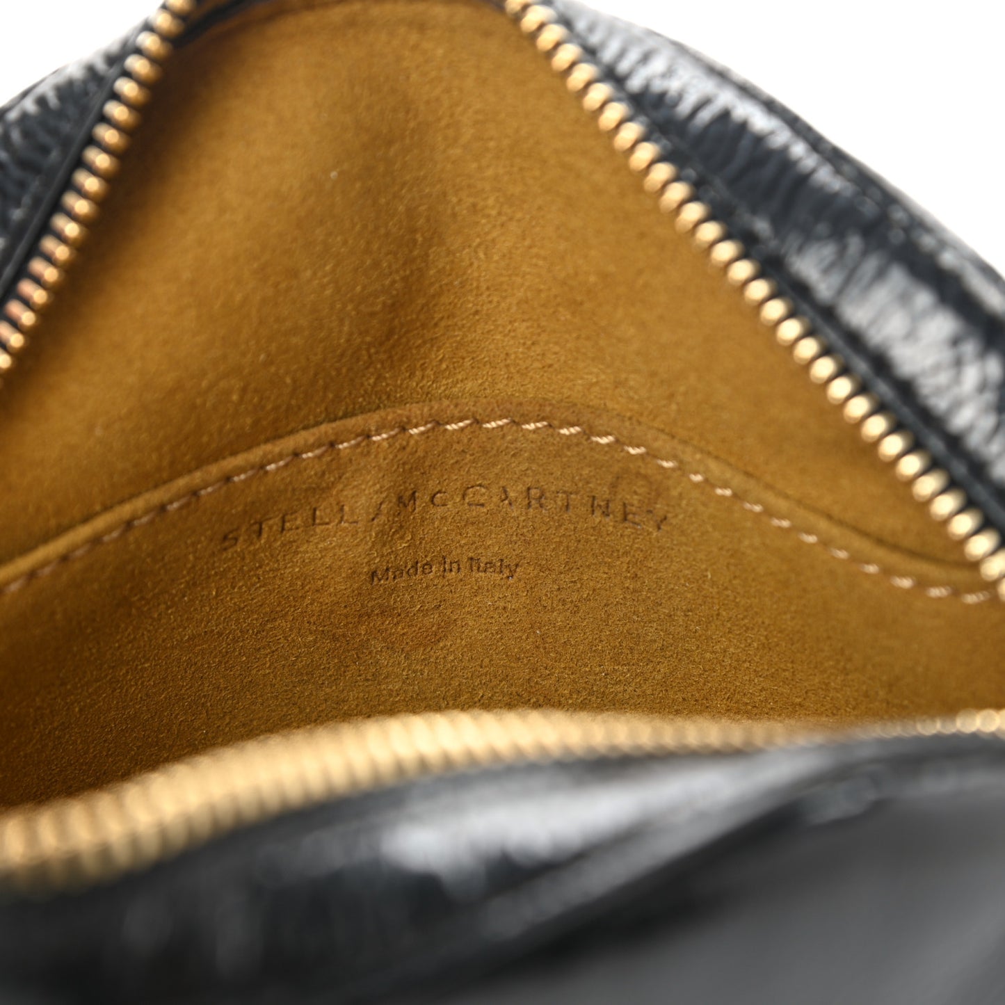 Patent Alter Nappa Logo Convertible Belt Bag Black