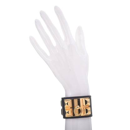 Hermes Chamonix Collier de Chien CDC Bracelet S Black 2 of 6