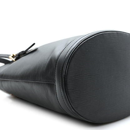 Louis Vuitton Epi Petit Bucket 23 Black 8 of 9