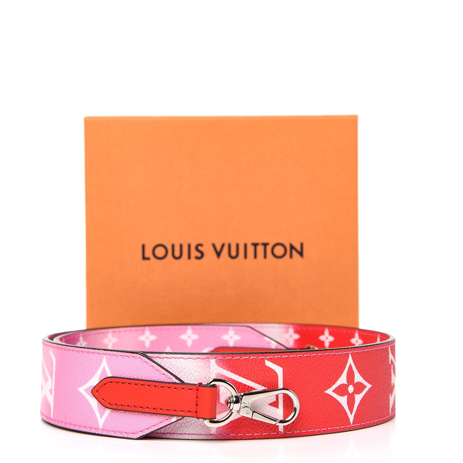 Louis Vuitton Monogram Escale Bandouliere Shoulder Strap Rouge 6 of 6