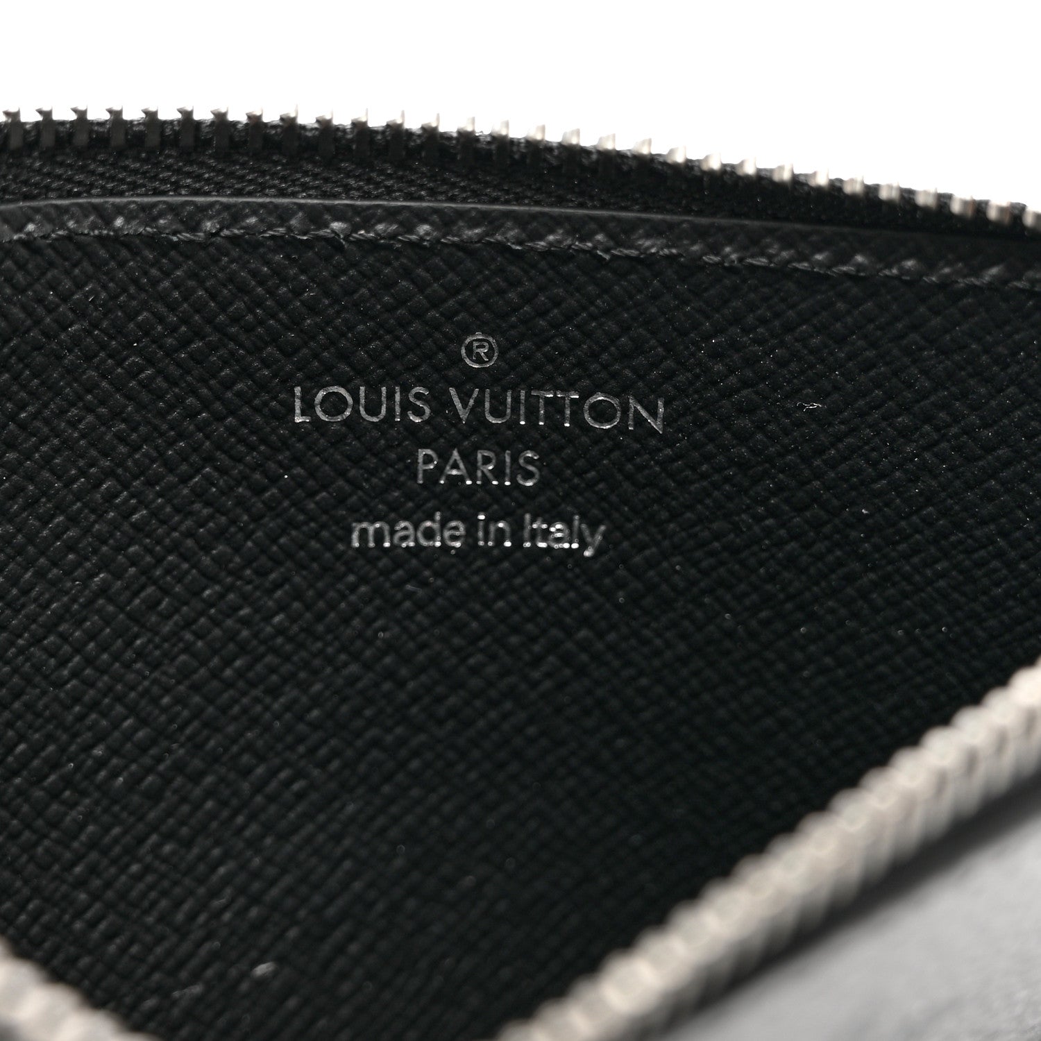 Louis Vuitton Reverse Monogram Eclipse Taiga Coin Card Holder 6 of 6