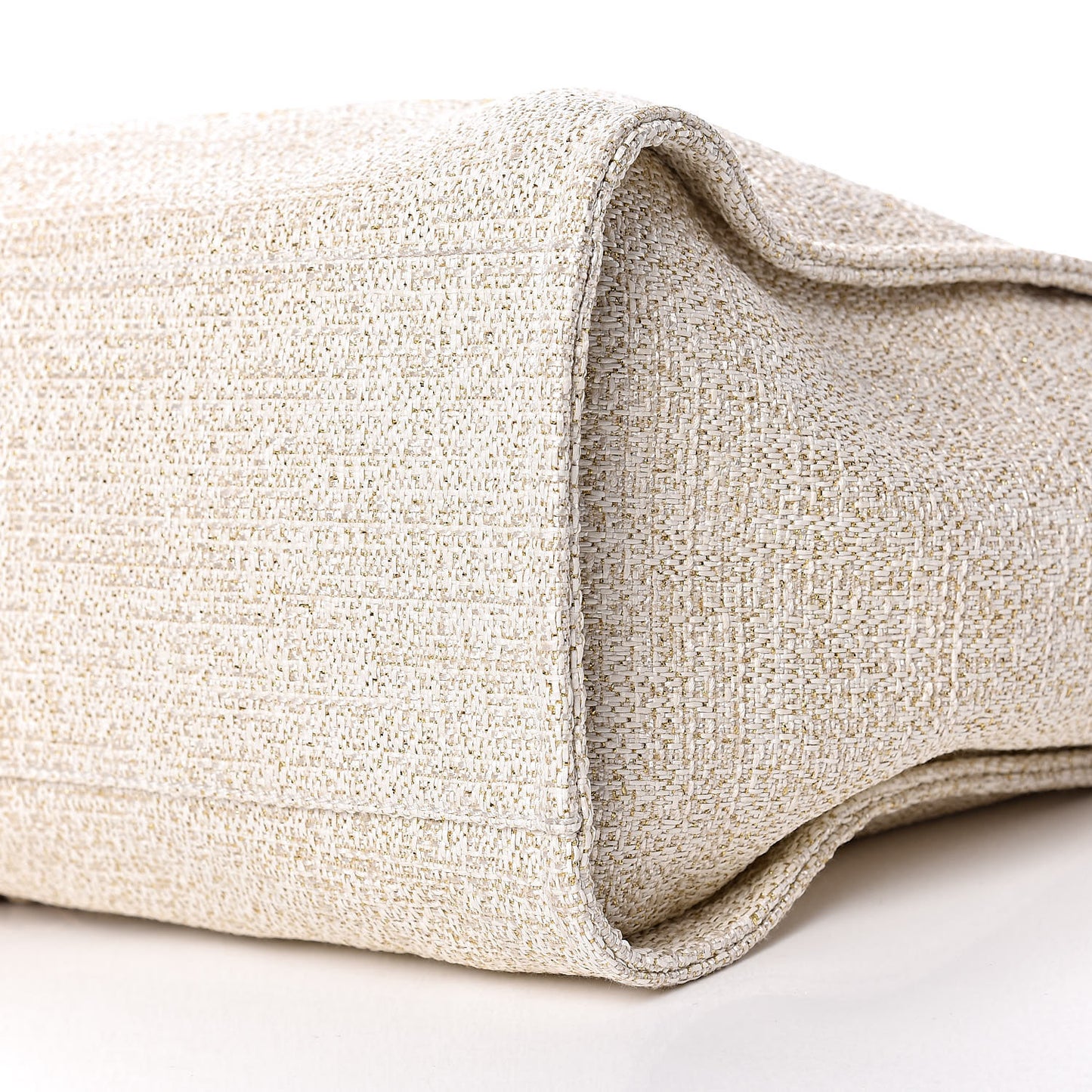 Canvas Large Deauville Tote Ivory