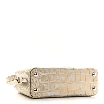 Louis Vuitton Alligator Capucines BB Mordore Gold 4 of 9