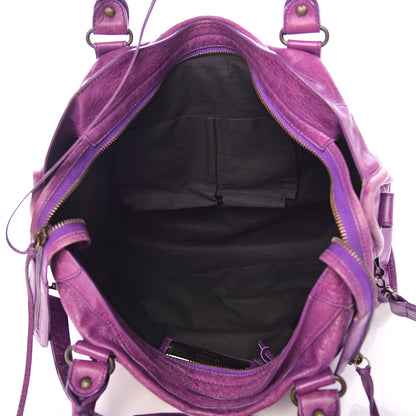 Balenciaga Agneau Classic Hardware City Ultraviolet 5 of 15