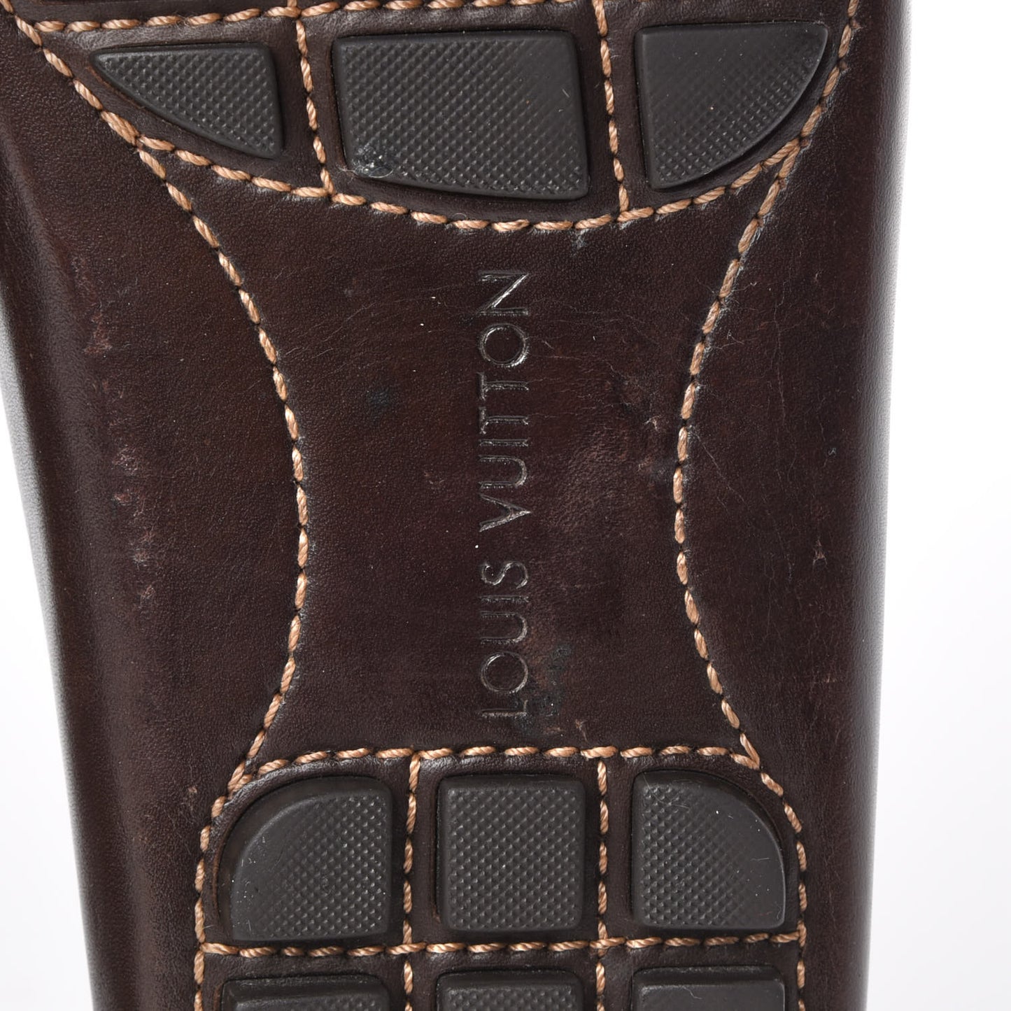 Calfskin Monte Carlo Moccasin Loafers 7 Cacao Brown