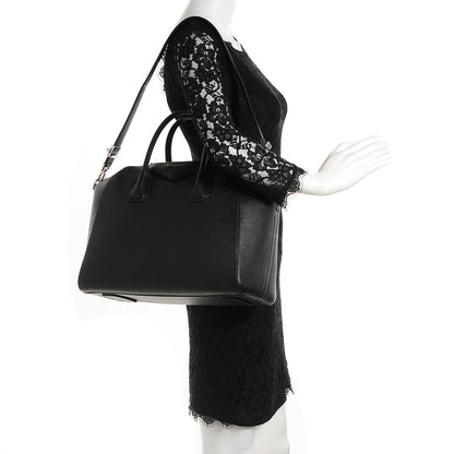 Givenchy Sugar Goatskin Medium Antigona Black 2 of 7