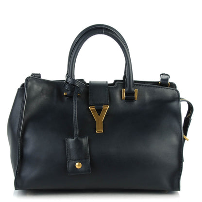 Saint Laurent Calfskin Small Classic Y Cabas Navy Blue 1 of 8