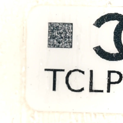 Chanel Shiny Crumpled Calfskin Quilted Clutch Bag White 7 of 11