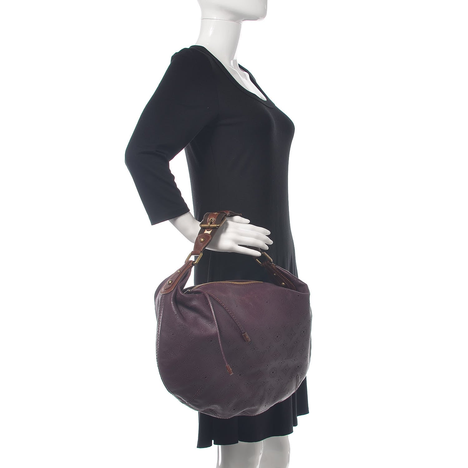 Louis Vuitton Mahina Onatah GM Aubergine 2 of 10