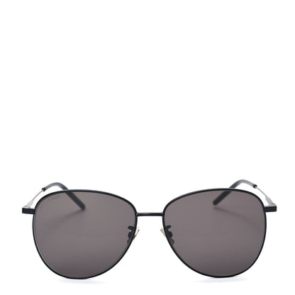 Saint Laurent Aviator SL 328/K Sunglasses Black 2 of 6