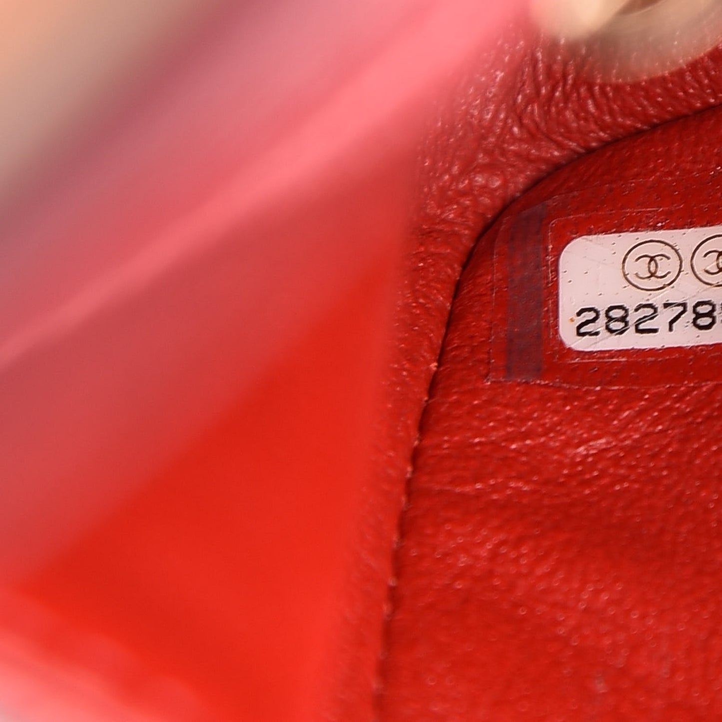 Aged Calfskin Quilted 2.55 Reissue Mini Flap Red
