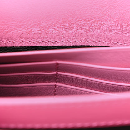 Gucci Suede Mini Dionysus Chain Wallet Pink Tropical Flower 7 of 10