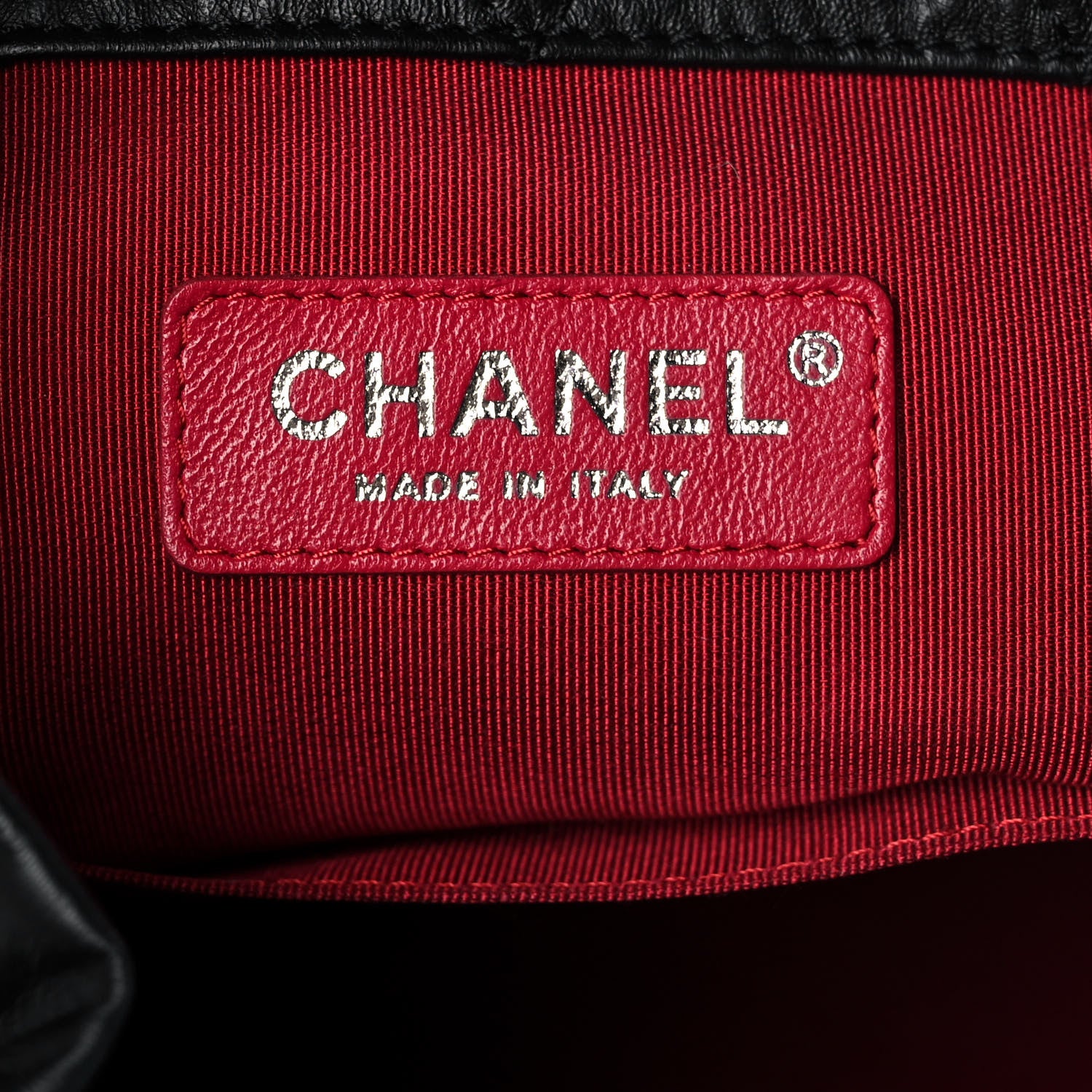 Chanel Aged Calfskin Quilted Small Gabrielle Backpack Black 8 of 10