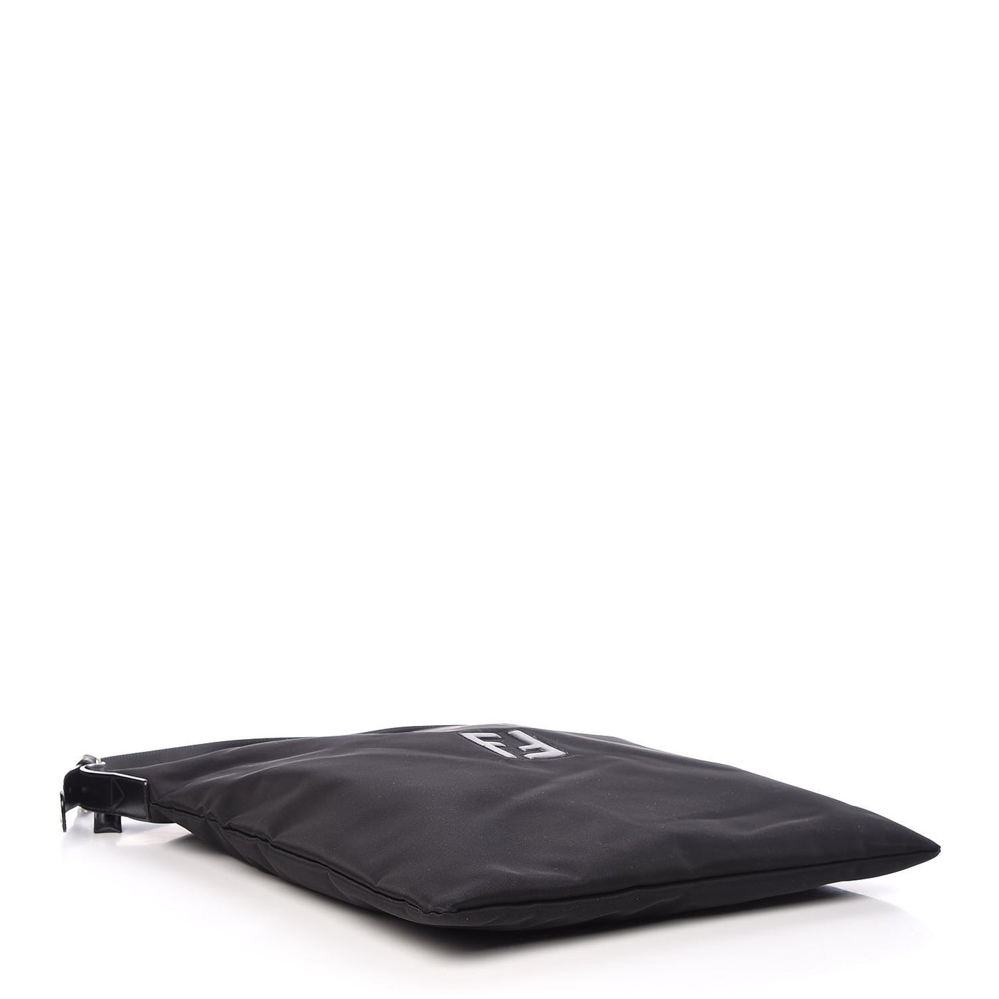 Nylon Shoulder Bag Black
