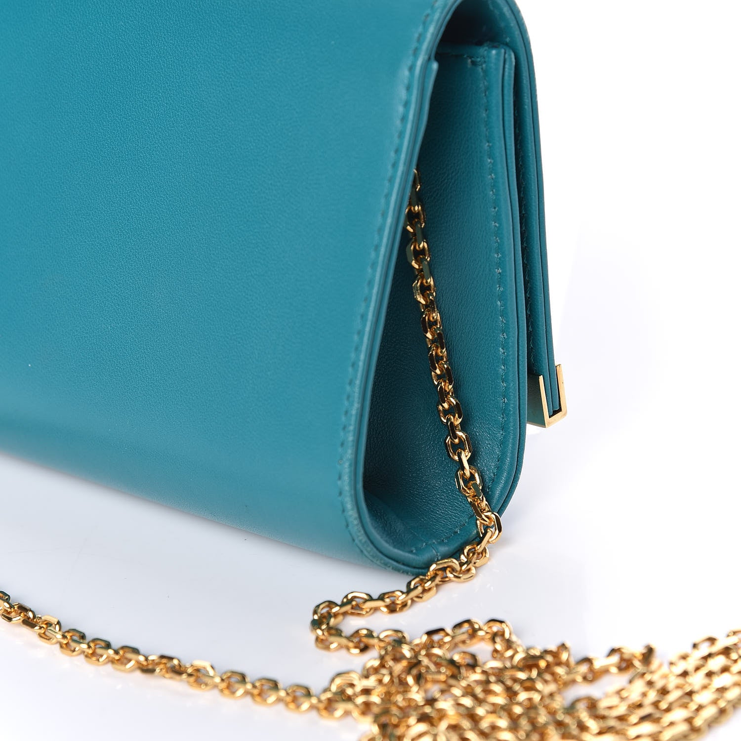 Fendi Shiny Nappa Mini Rush Clutch Lago 13 of 13