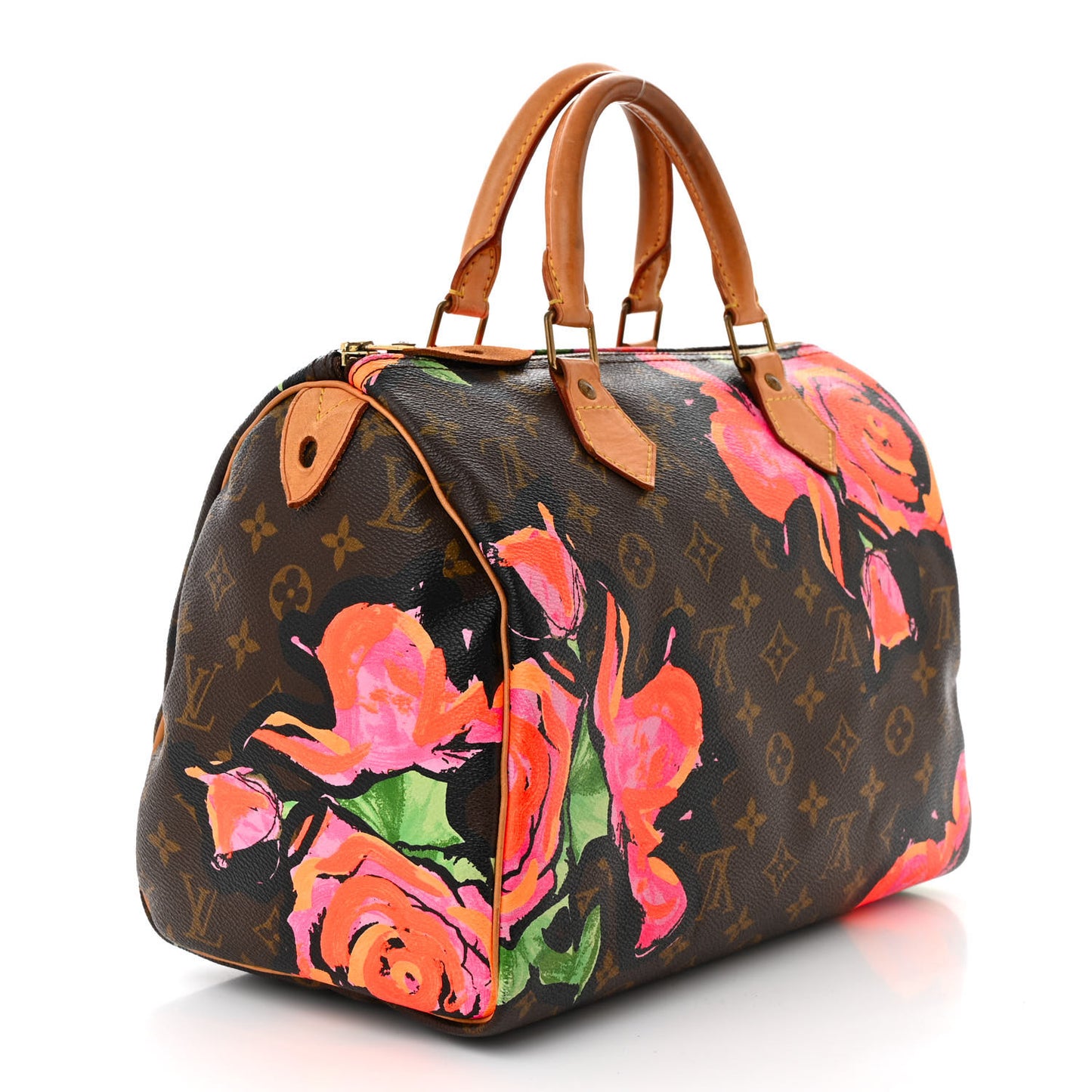 Monogram Roses Speedy 30
