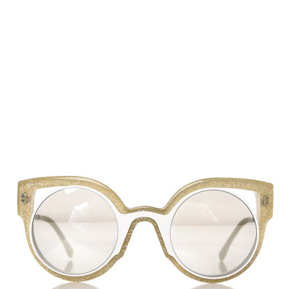 Fendi Paradeyes Sunglasses FF 0137/S White Gold 2 of 7