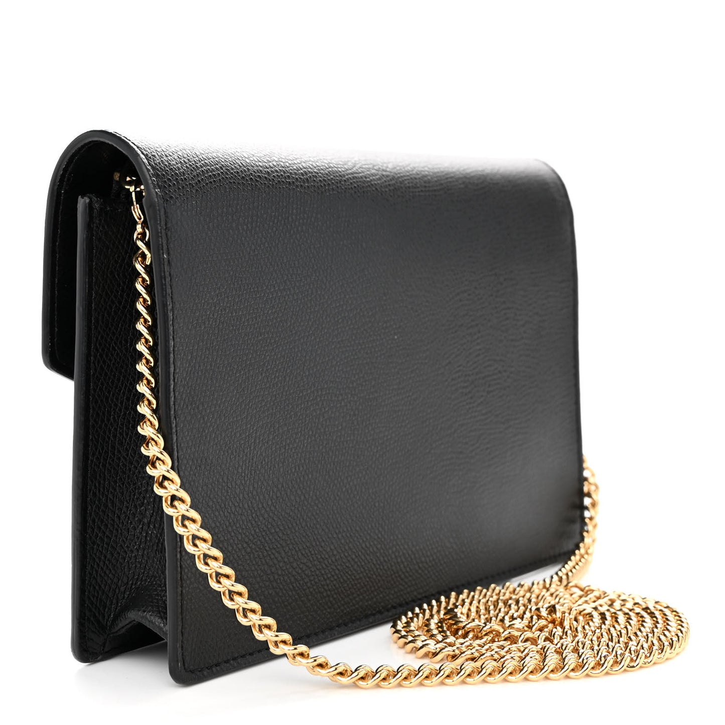 Vitello Cruise F is Fendi Medium Envelope Wallet on Chain Black